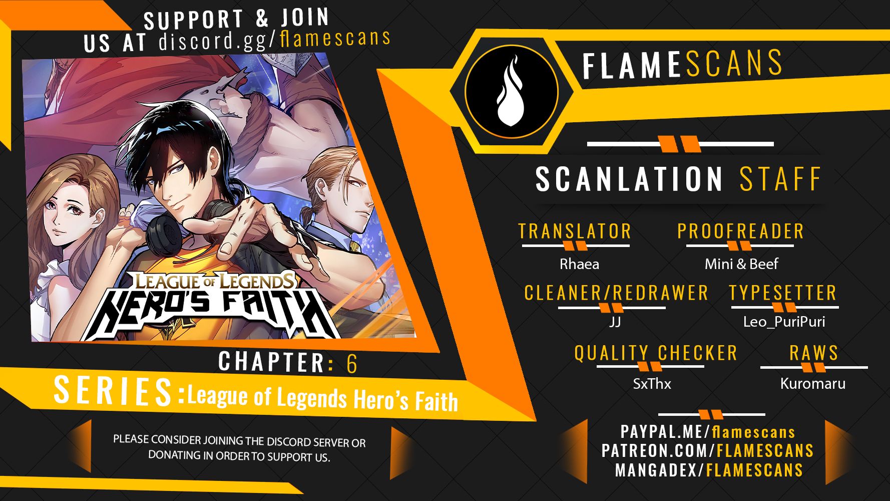 League of Legends Hero's Faith Chapter 6 1